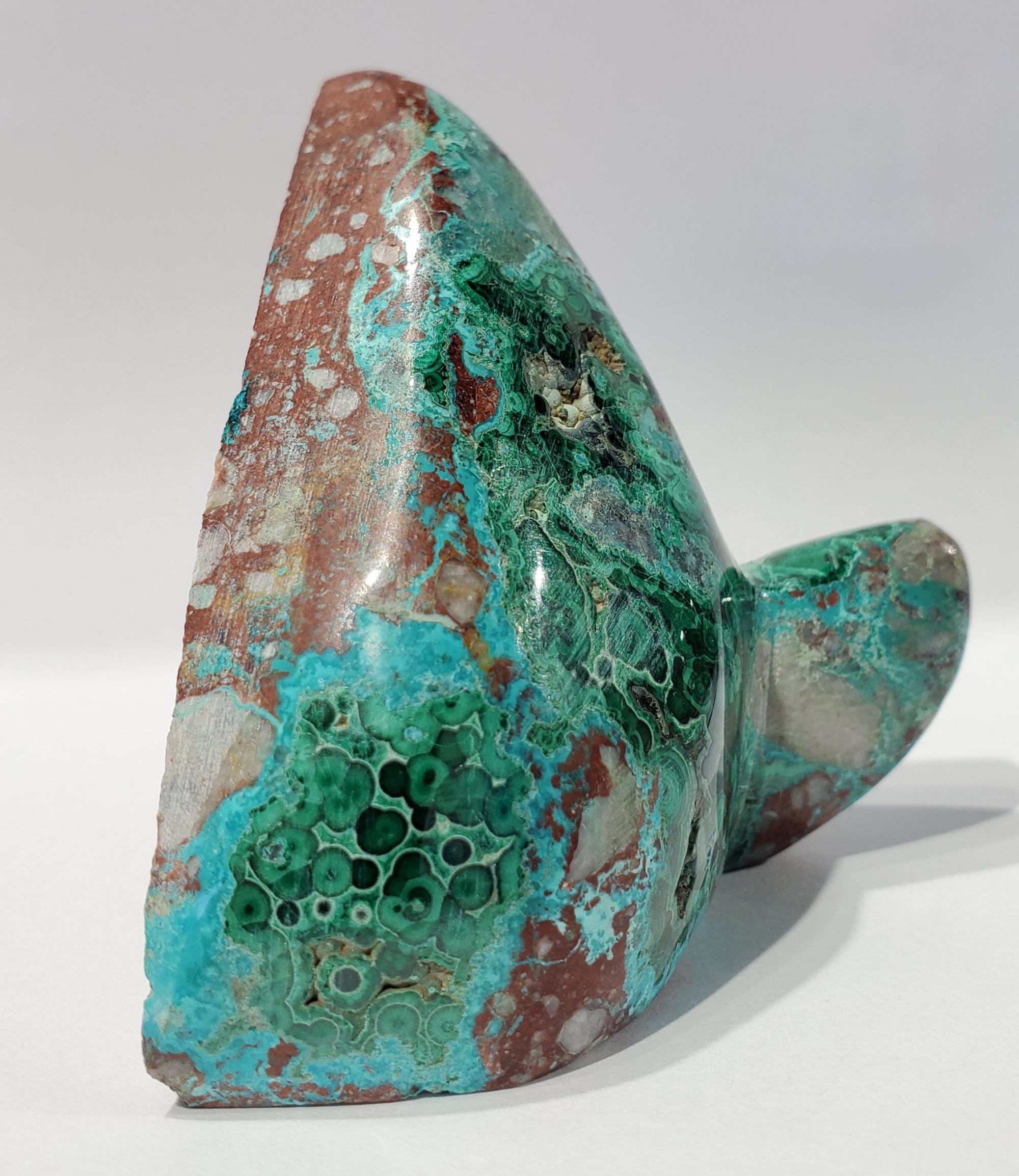 Malachite and Chrysocolla Free Form, Arizona