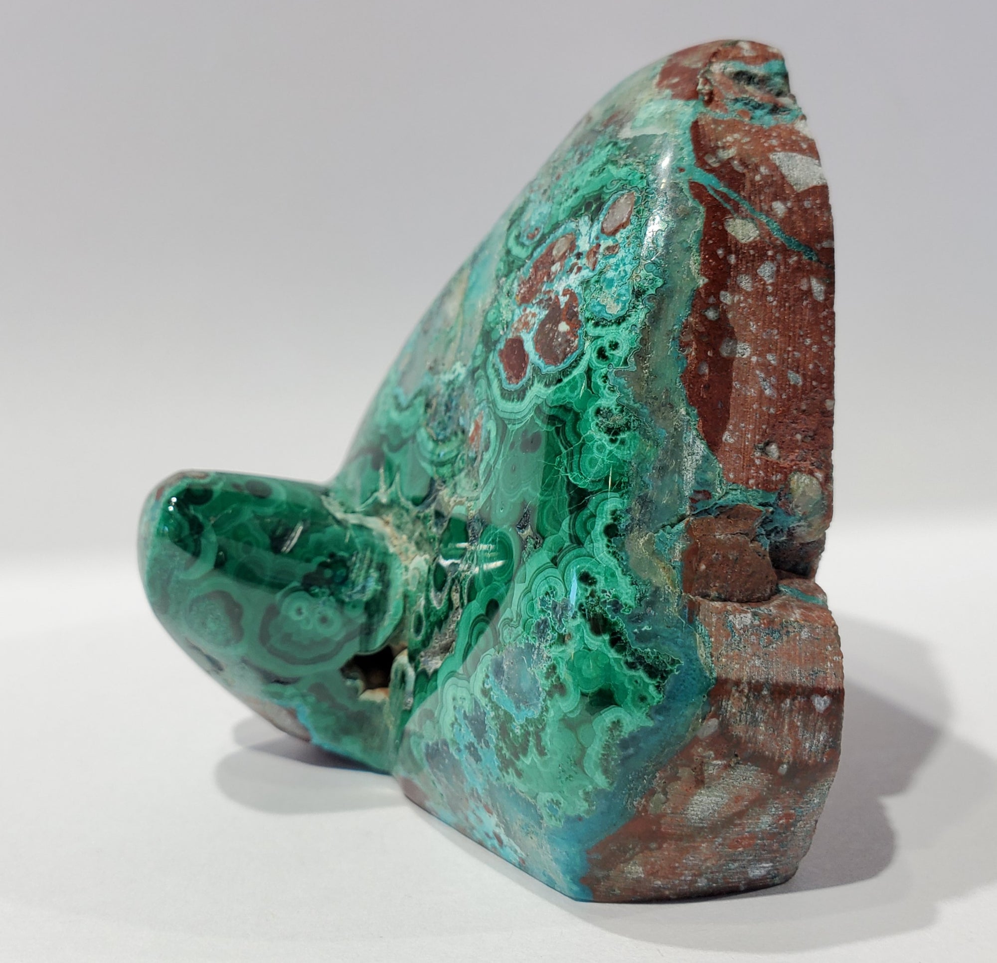 Malachite and Chrysocolla Free Form, Arizona