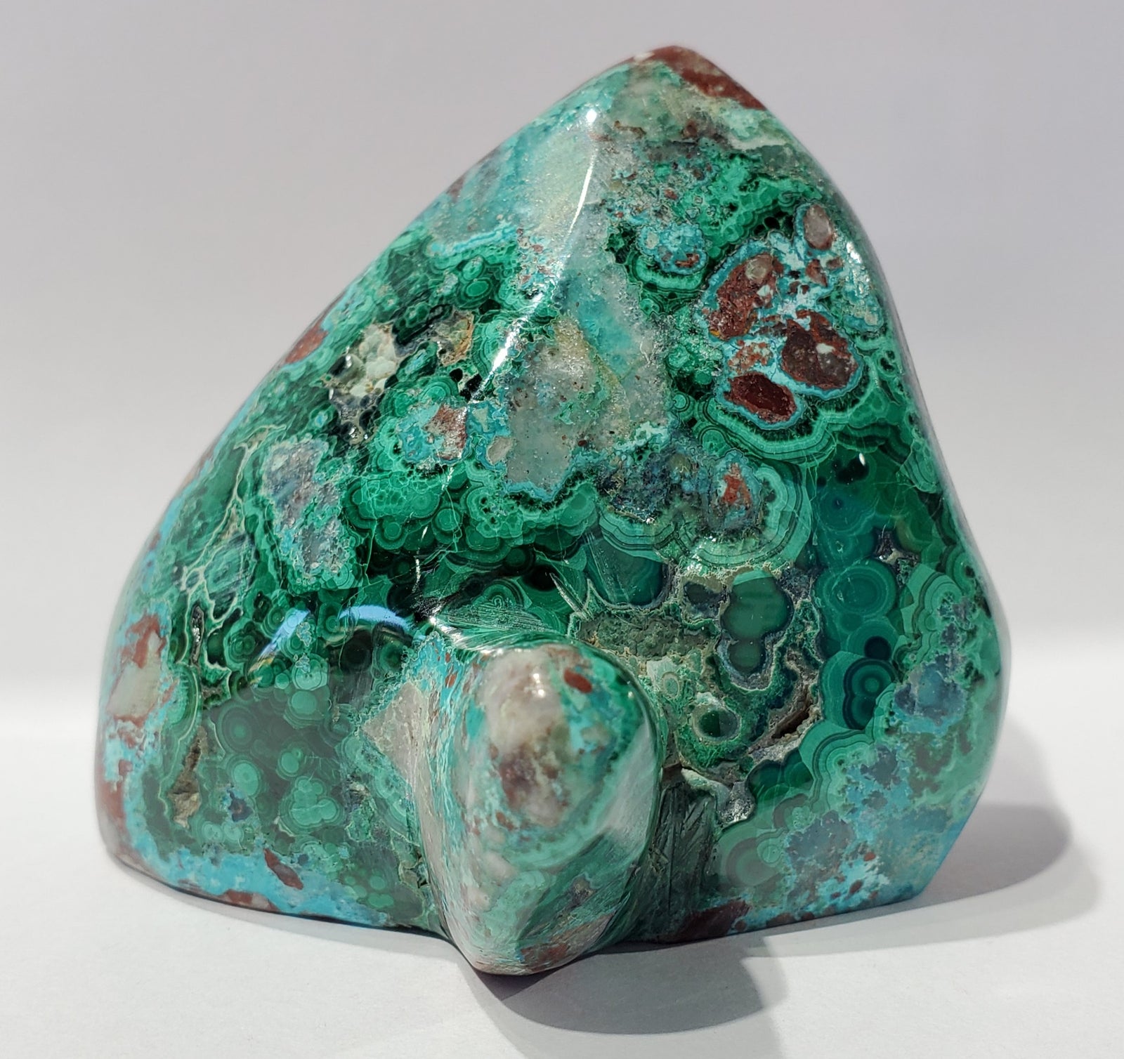 Malachite and Chrysocolla Free Form, Arizona