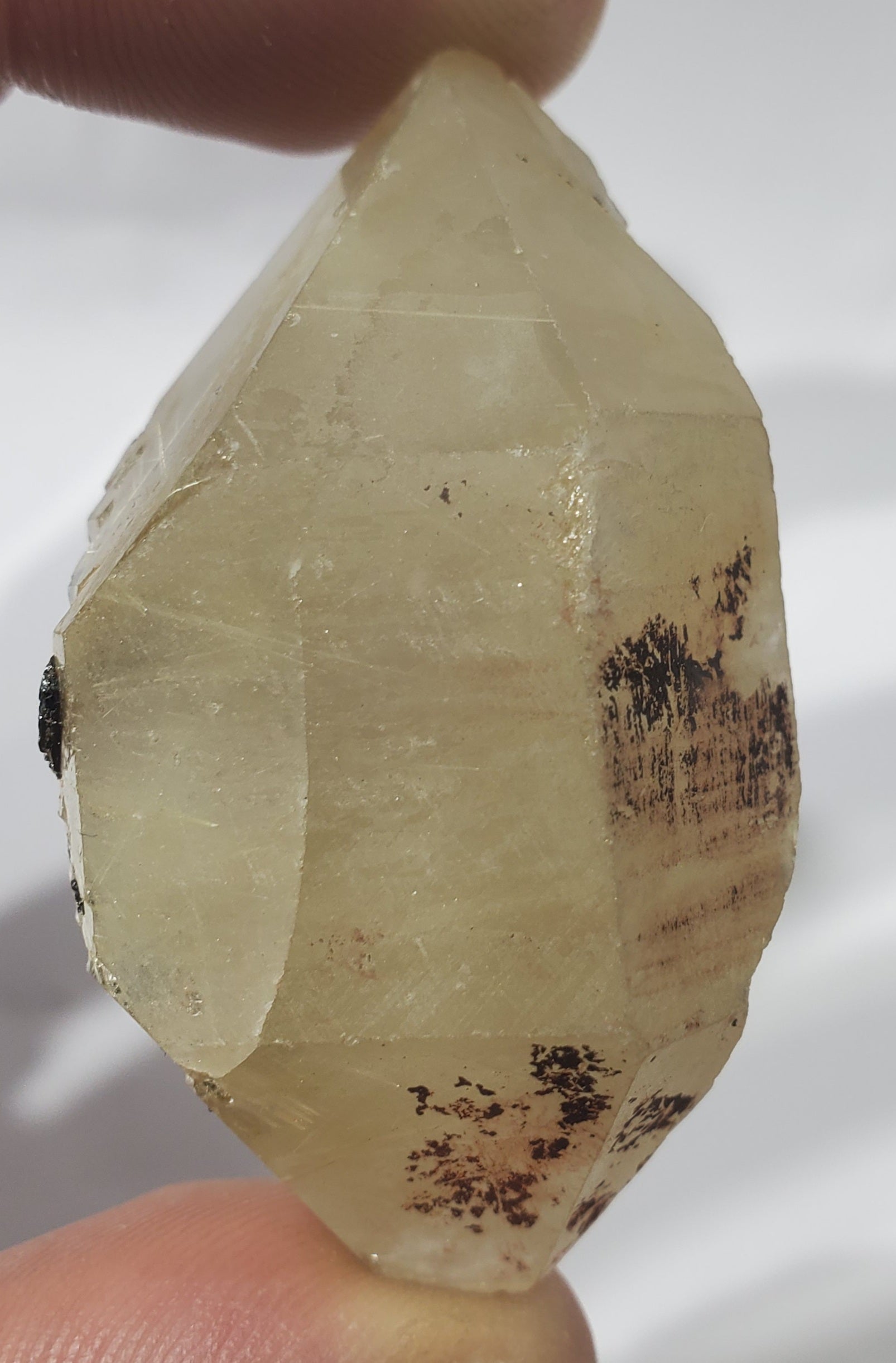 Double Terminated Rutilated Quartz w/ Hematite, Brasil
