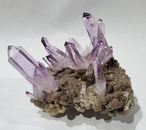 Vera Cruz Amethyst on Calcite