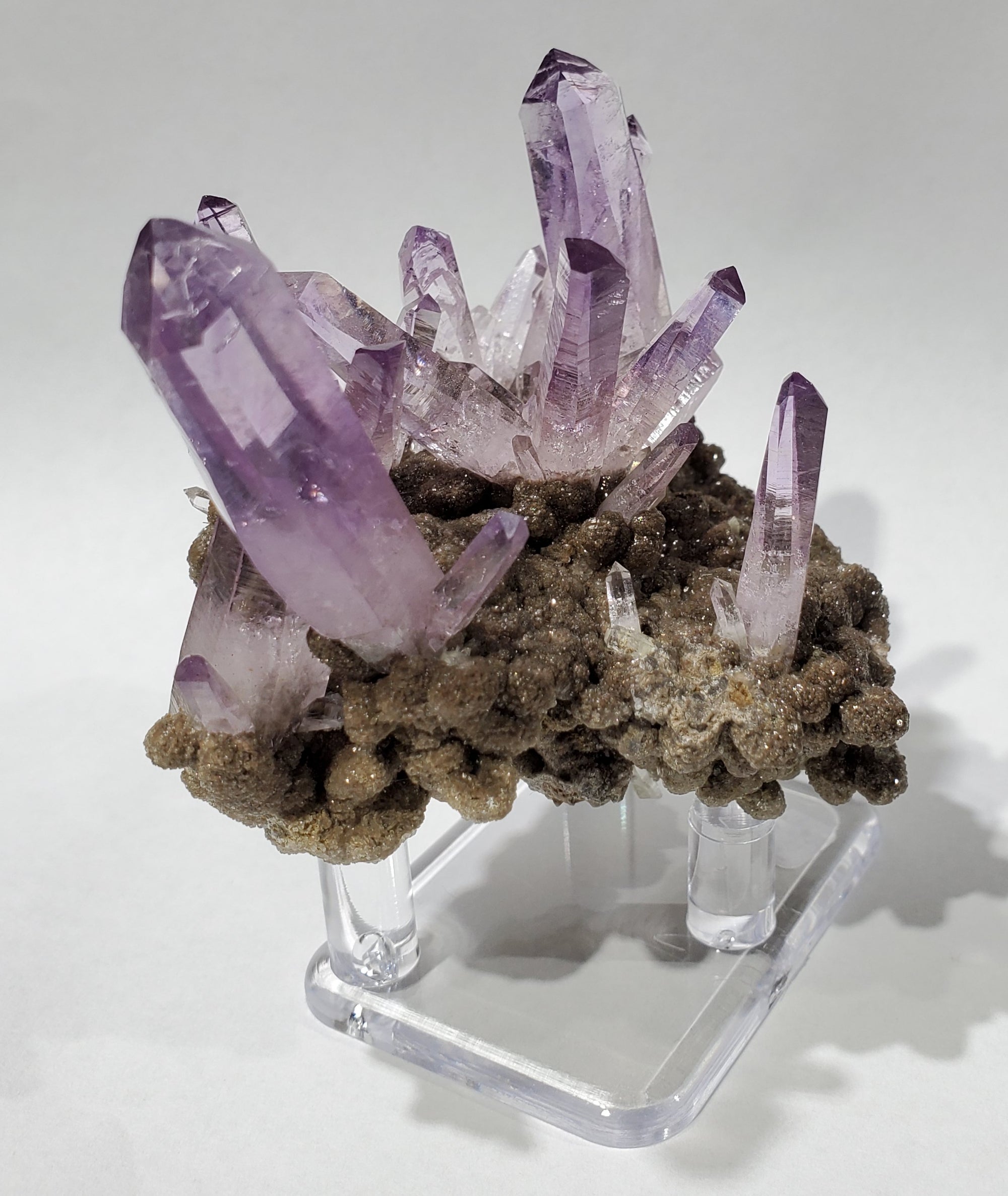 Vera Cruz Amethyst on Calcite