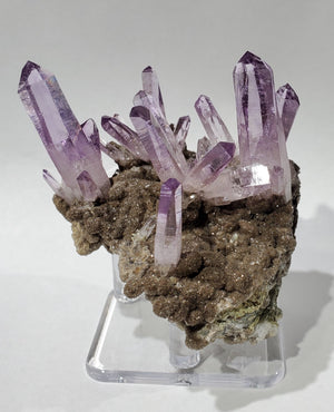 Vera Cruz Amethyst on Calcite