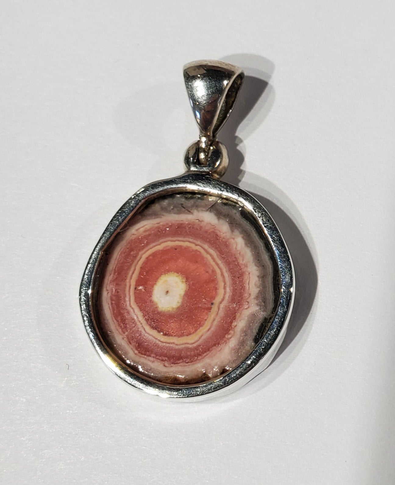 Rhodochrosite Stalactite Pendant
