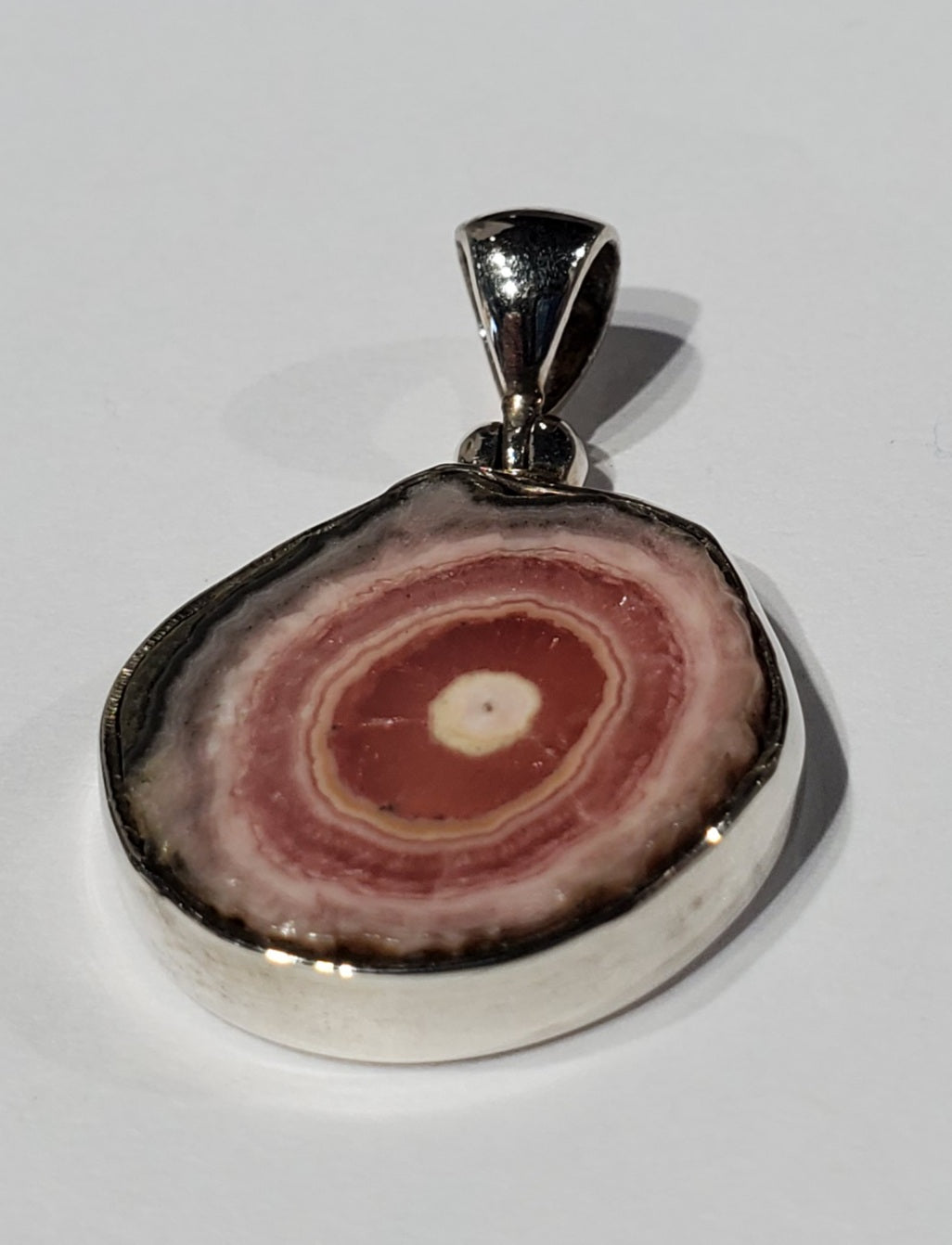 Rhodochrosite Stalactite Pendant