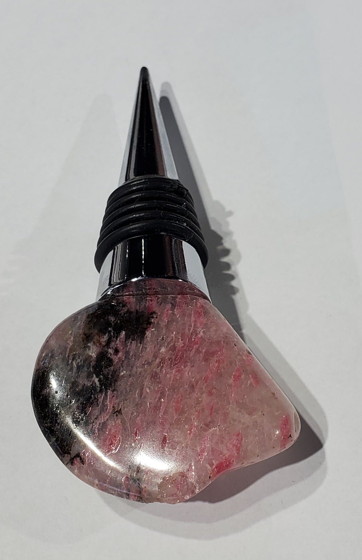 Rhodonite Wine Stopper