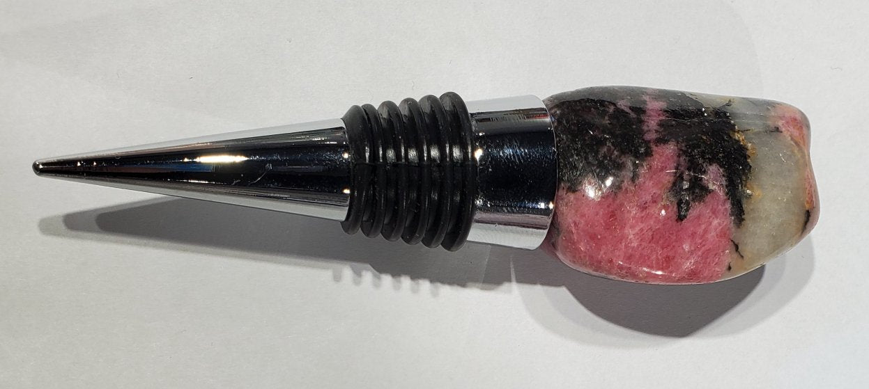 Rhodonite Wine Stopper