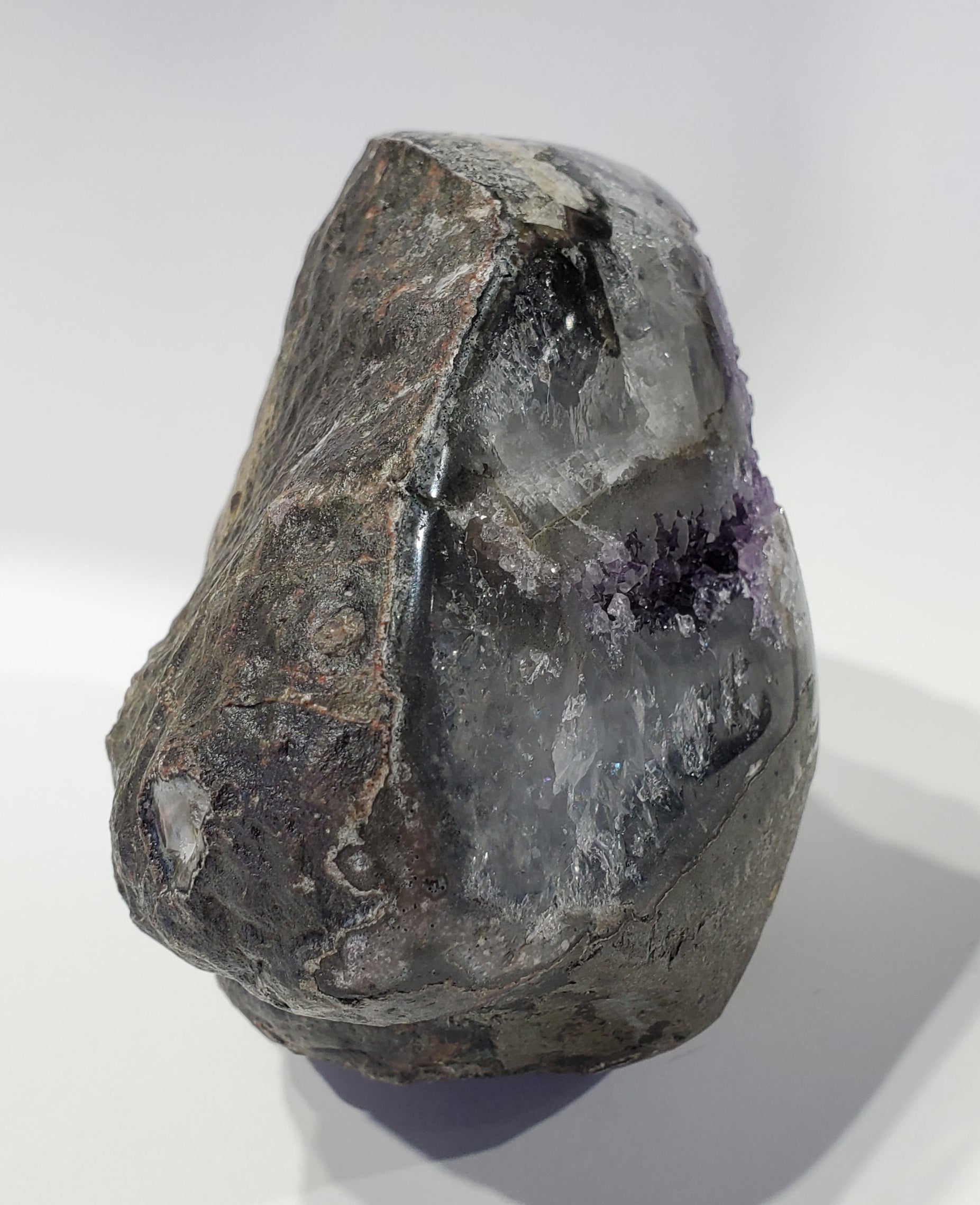 Amethyst w/ Calcite, Uruguay