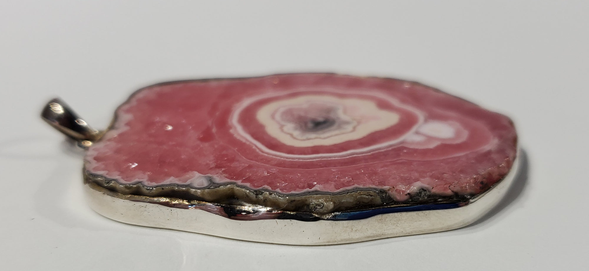 Rhodochrosite Stalactite Pendant