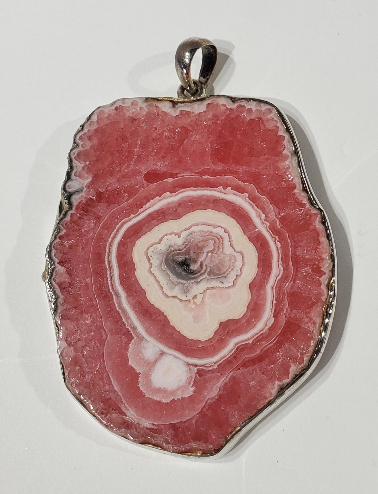 Rhodochrosite Stalactite Pendant