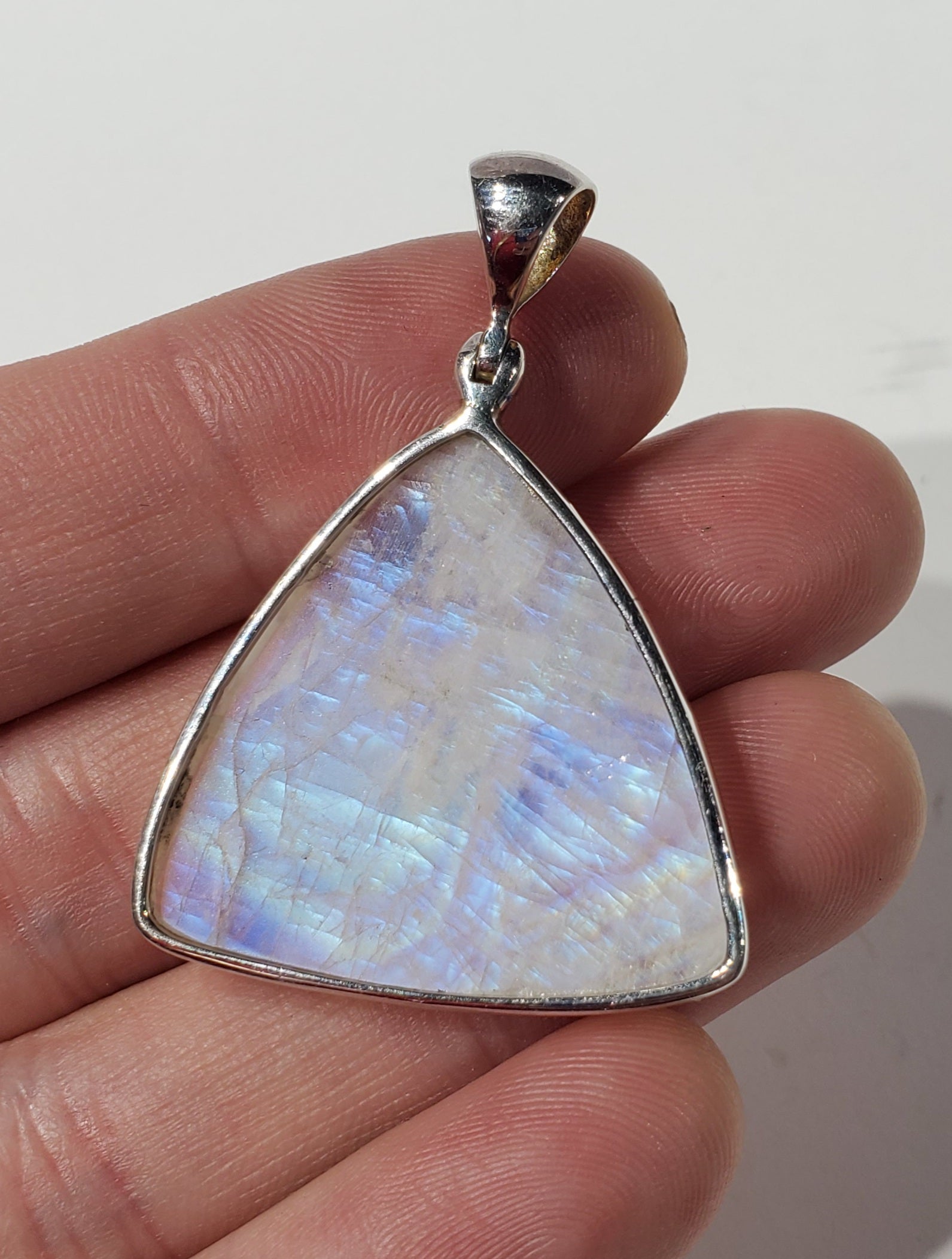 Rainbow Moonstone Pendant