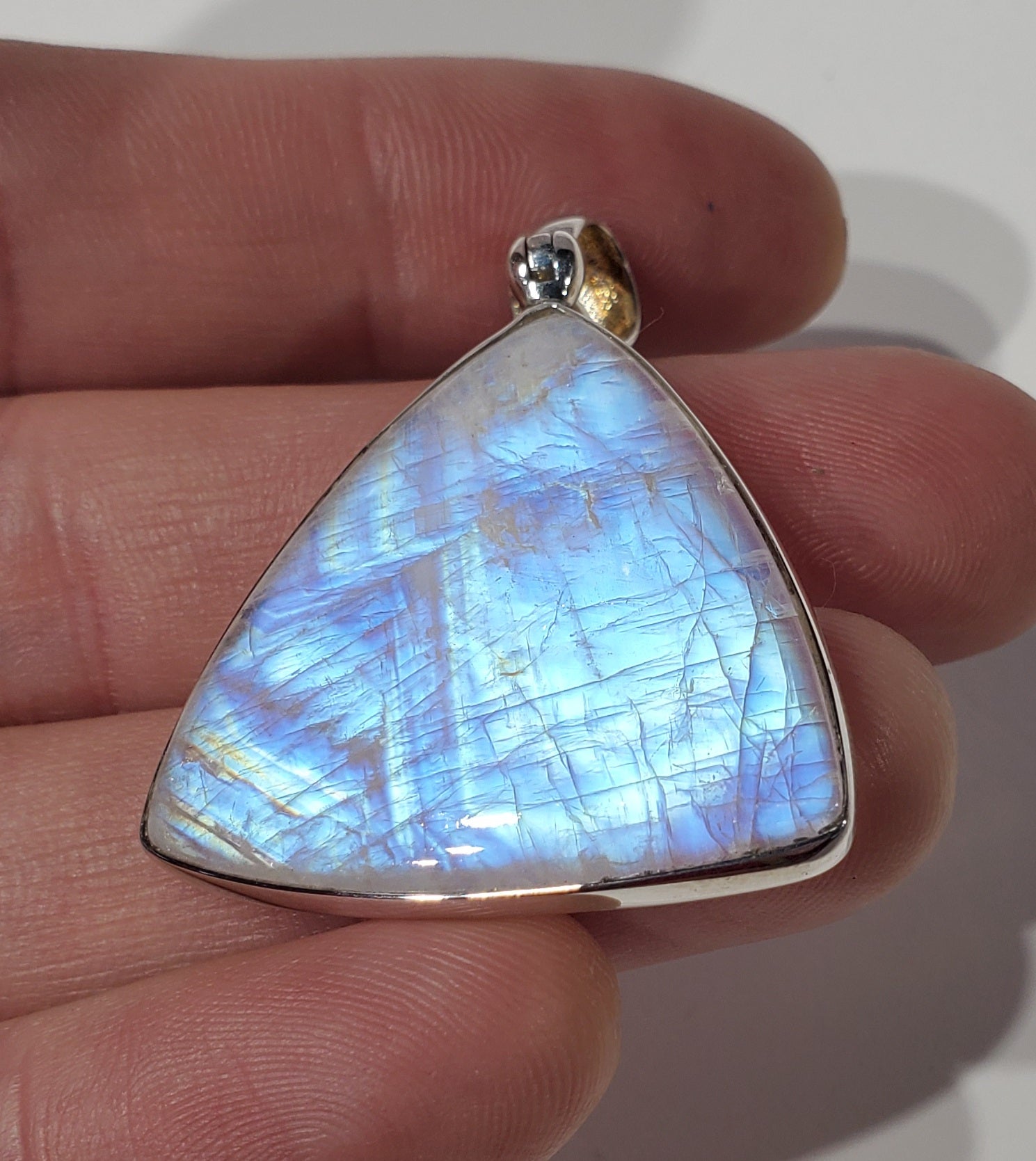 Rainbow Moonstone Pendant