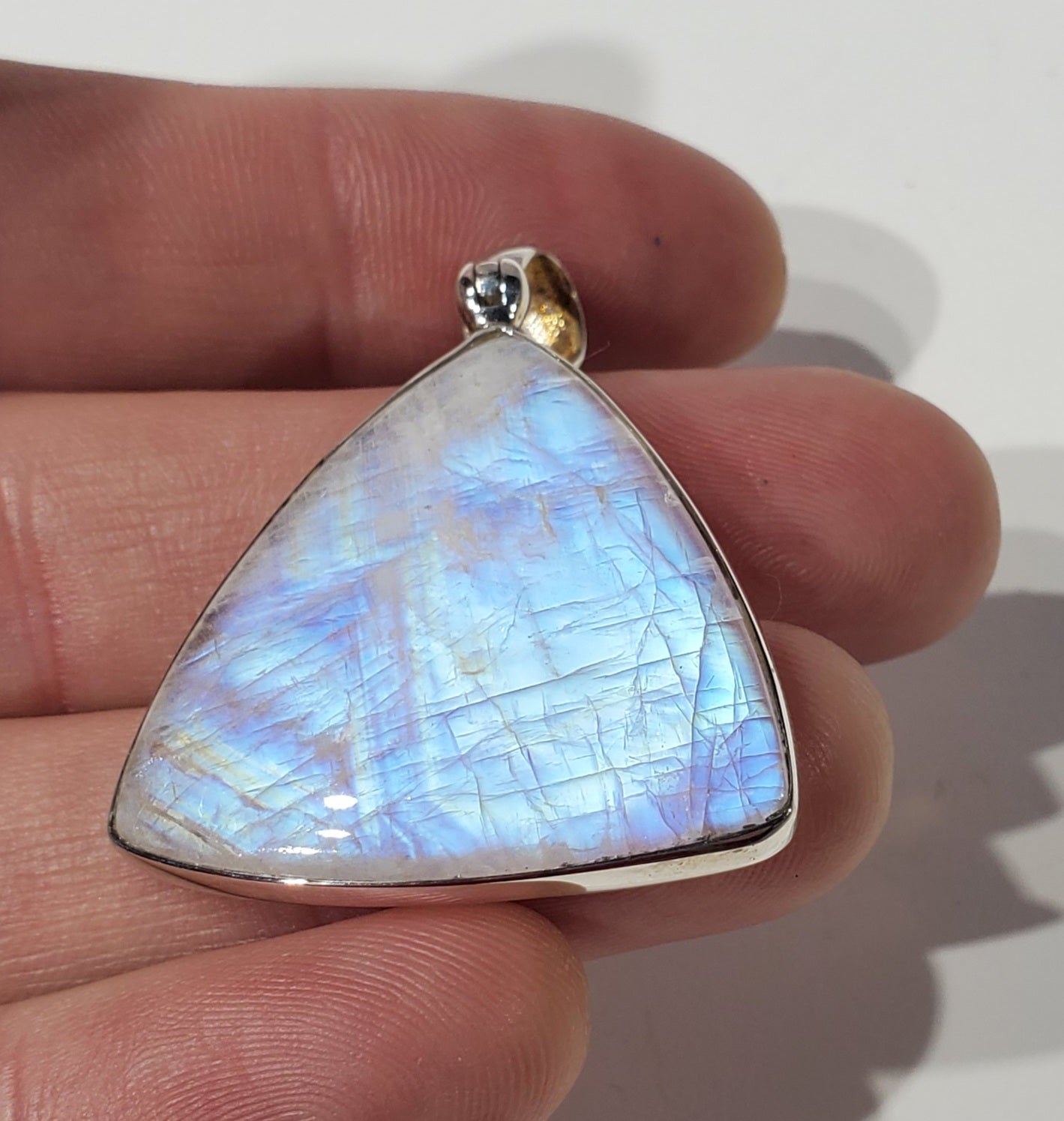 Rainbow Moonstone Pendant