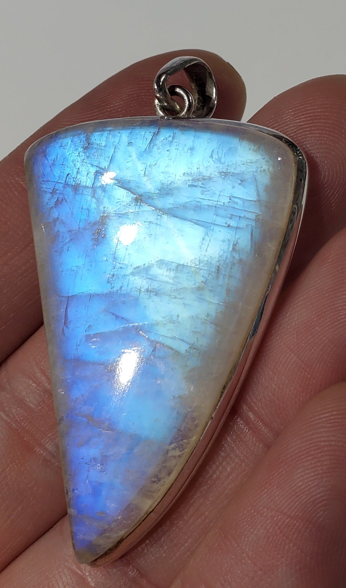 Rainbow Moonstone Pendant