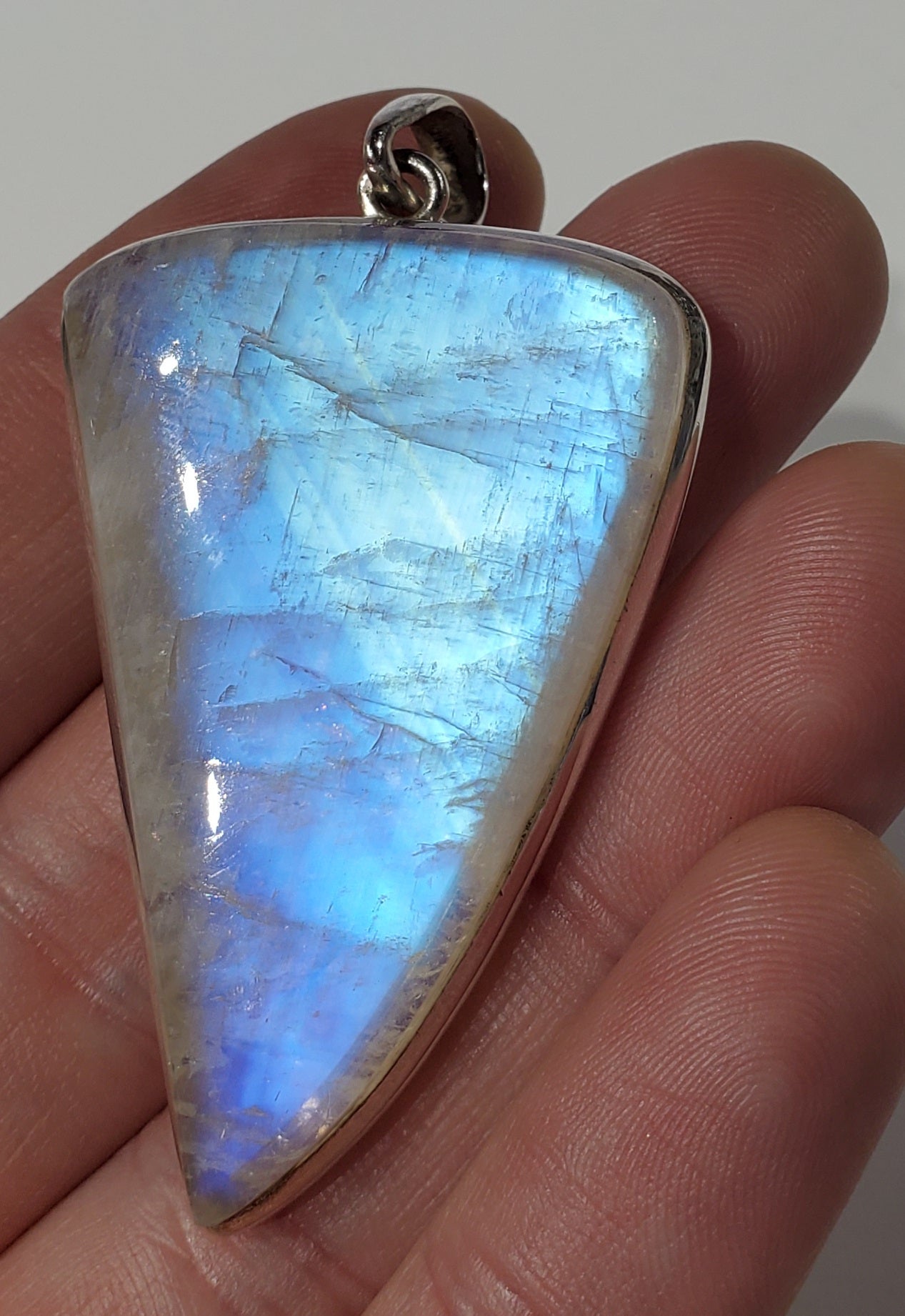 Rainbow Moonstone Pendant