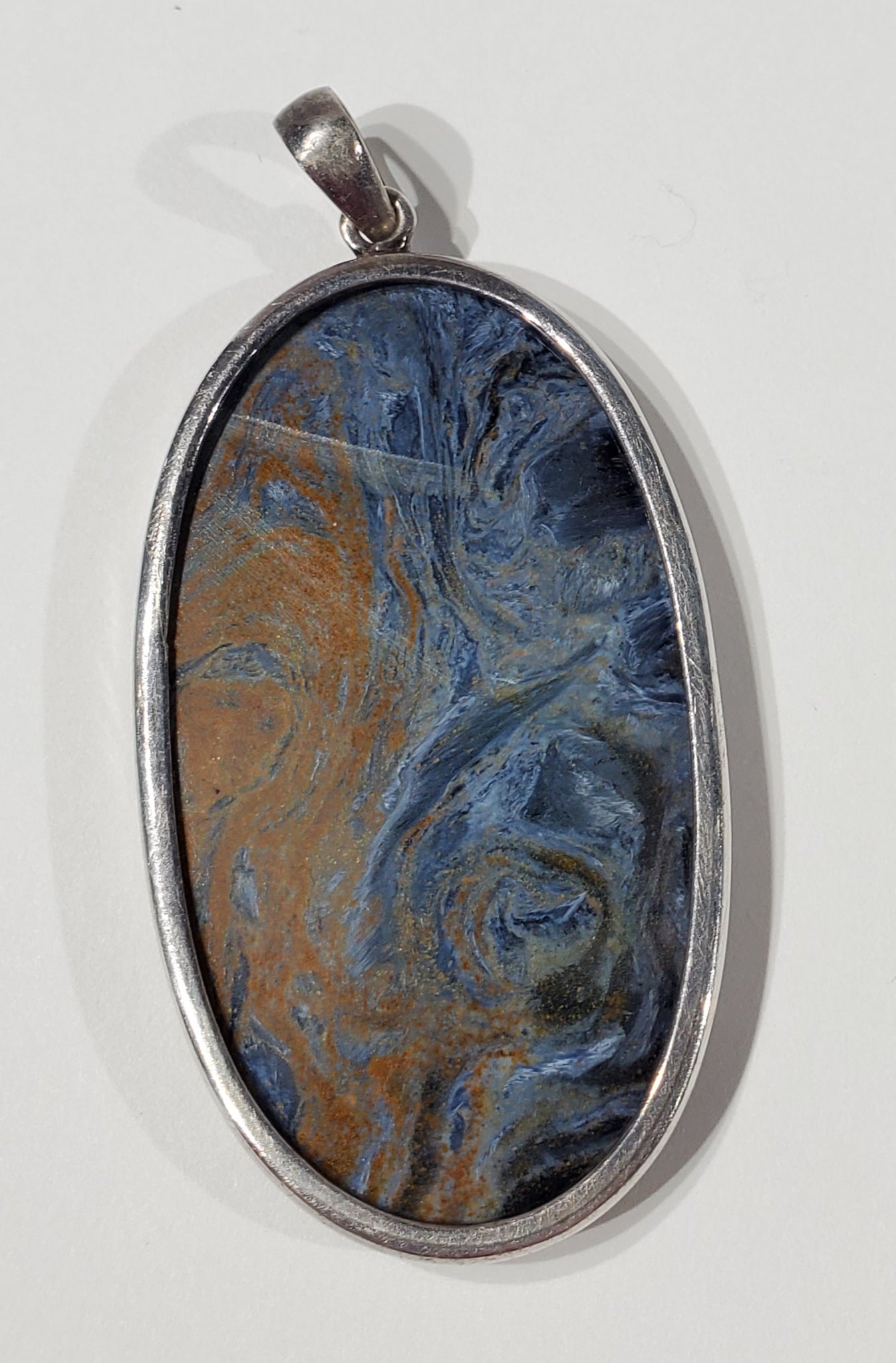 Pietersite Pendant in Sterling Silver