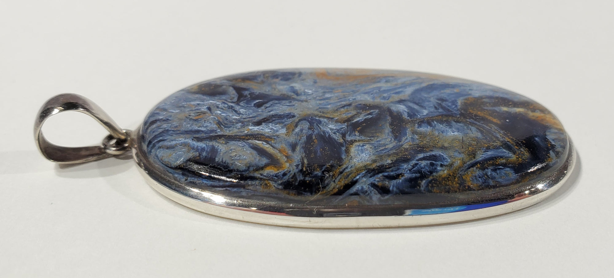 Pietersite Pendant in Sterling Silver