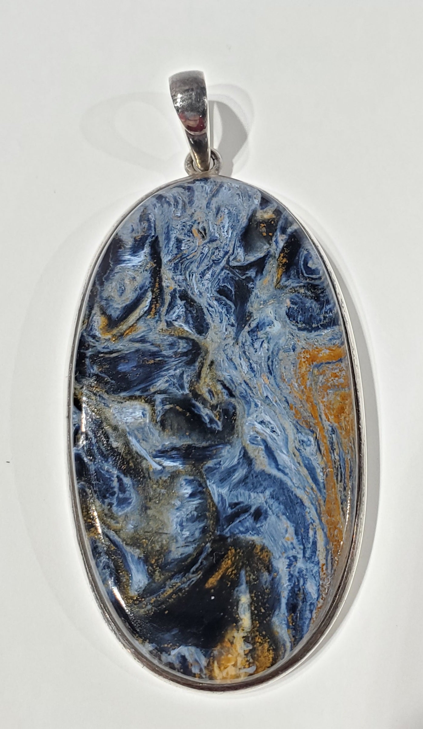 Pietersite Pendant in Sterling Silver