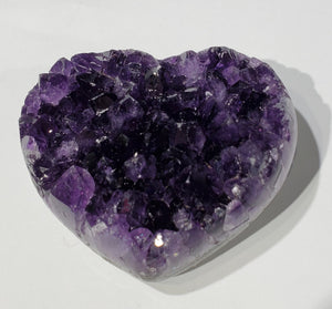 Amethyst Geode Heart, Uruguay