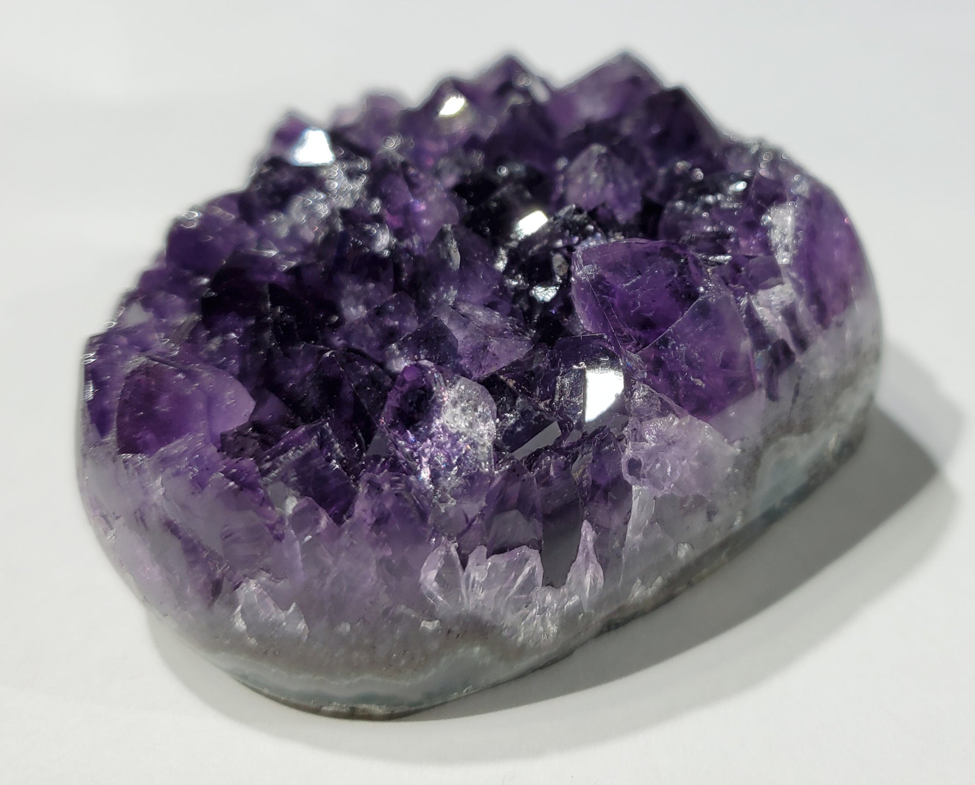 Amethyst Geode Heart, Uruguay