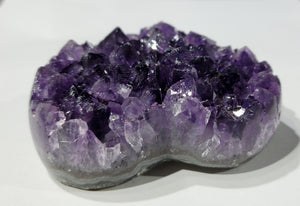 Amethyst Geode Heart, Uruguay