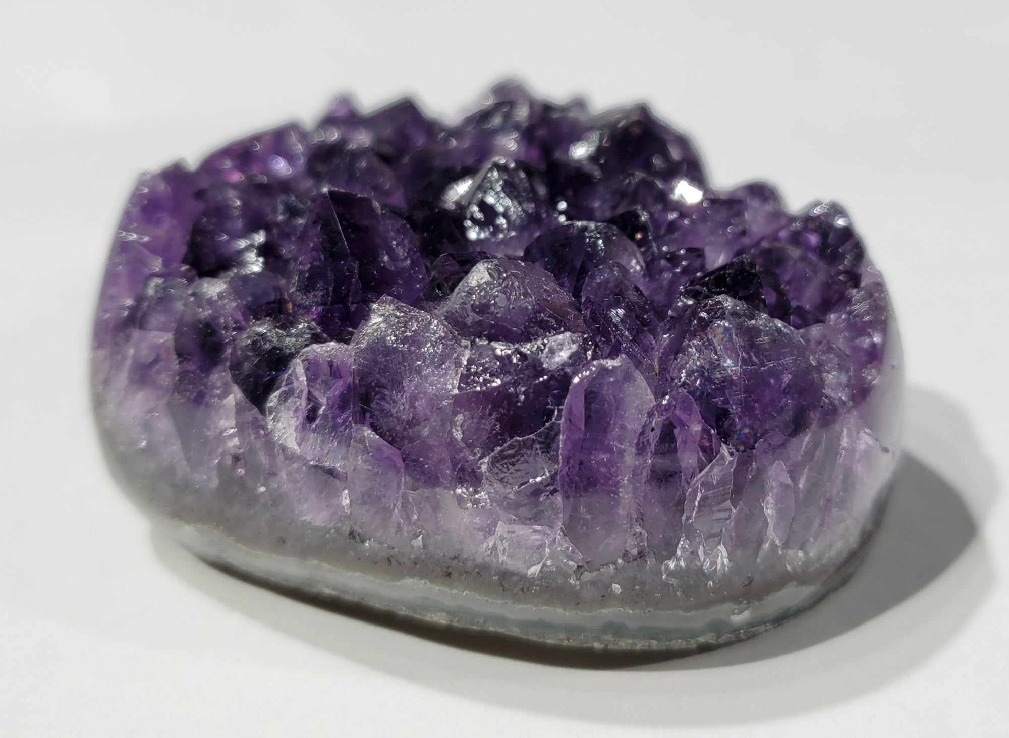 Amethyst Geode Heart, Uruguay