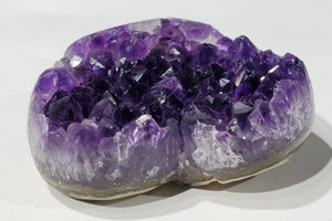 Amethyst Geode Heart, Uruguay