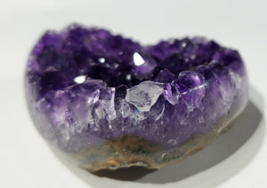 Amethyst Geode Heart, Uruguay