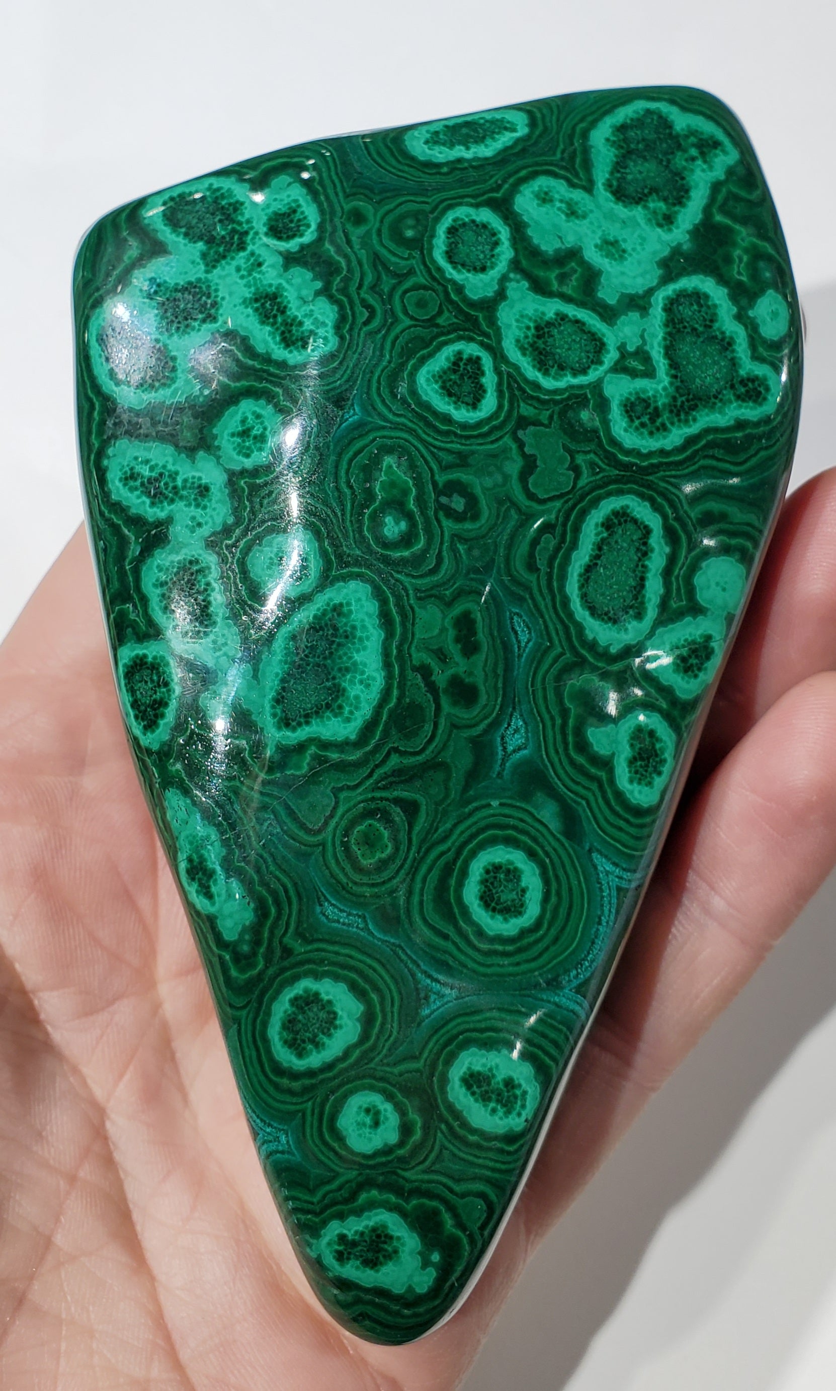 Polished Malachite, Congo