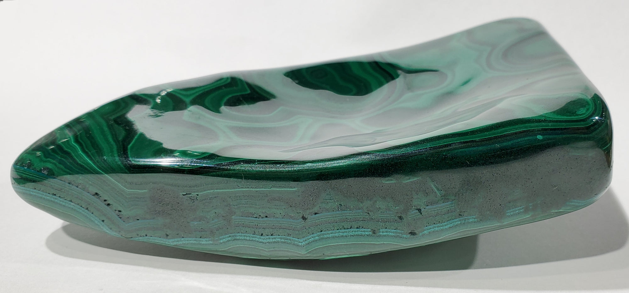 Polished Malachite, Congo