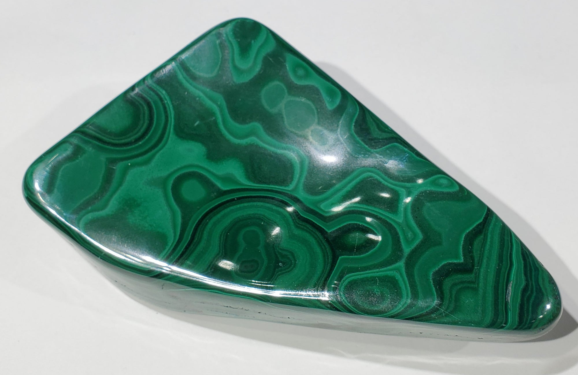 Polished Malachite, Congo