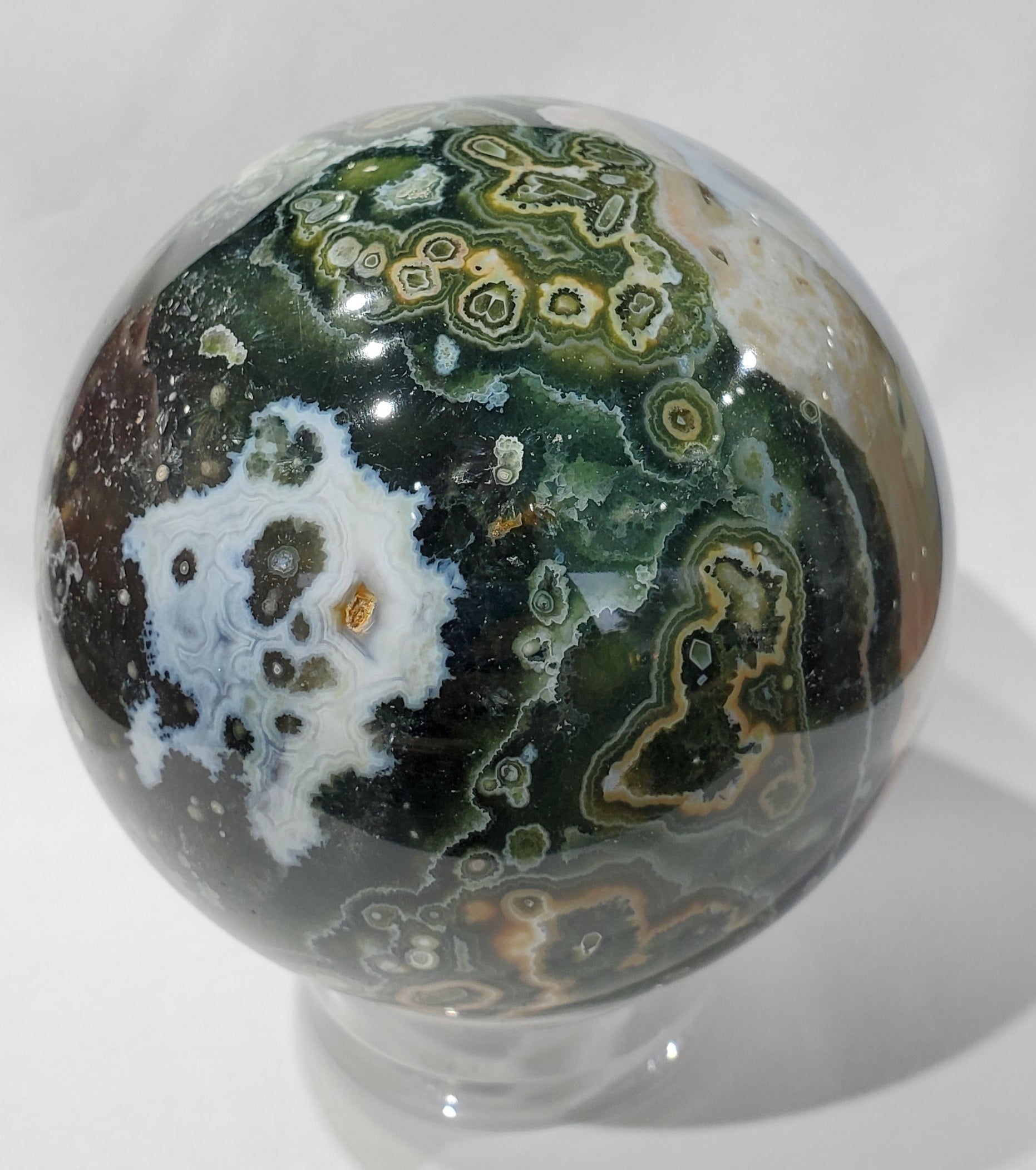 Ocean Jasper Sphere, Madagascar