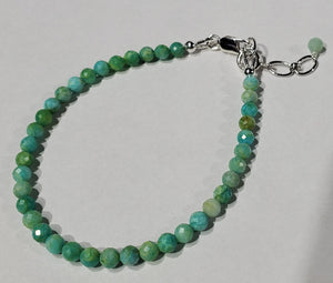 Faceted Amazonite Bracelet