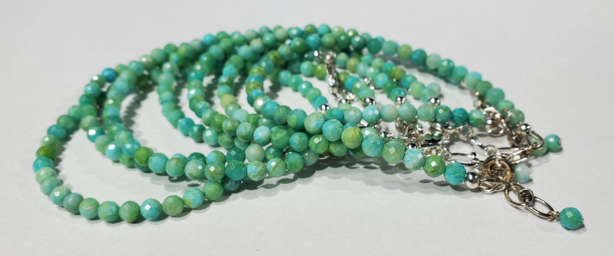 Faceted Amazonite Bracelet