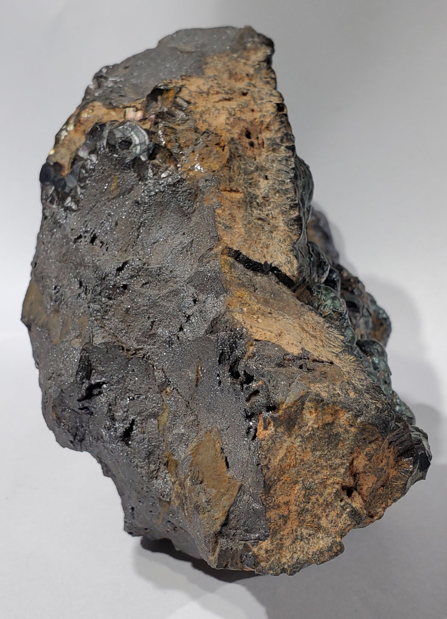Iridescent Botryoidal Hematite, Morocco