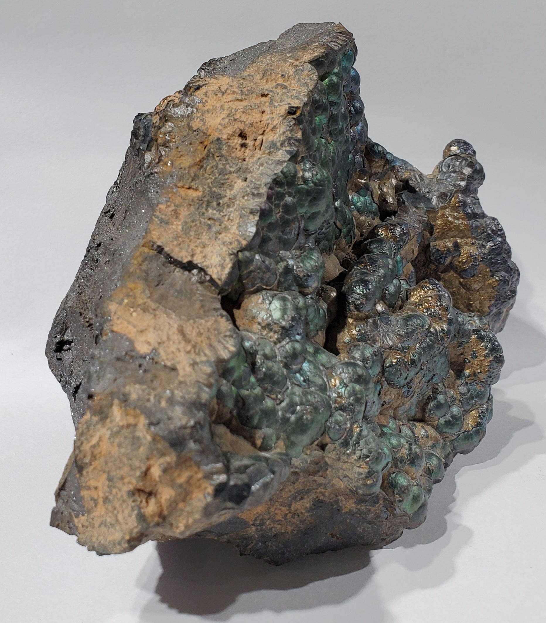 Iridescent Botryoidal Hematite, Morocco
