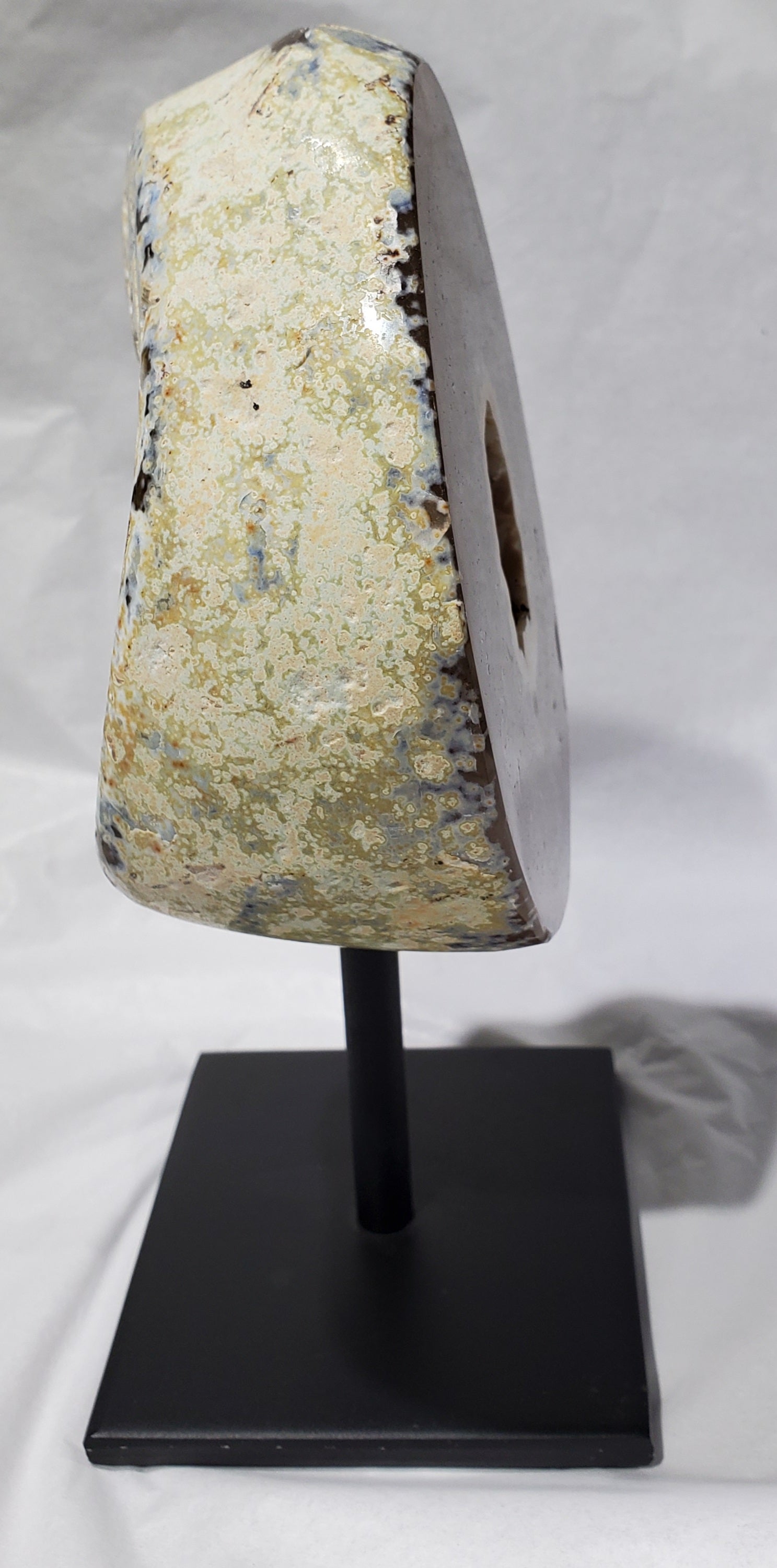 Geode on Custom Metal Stand, Brasil