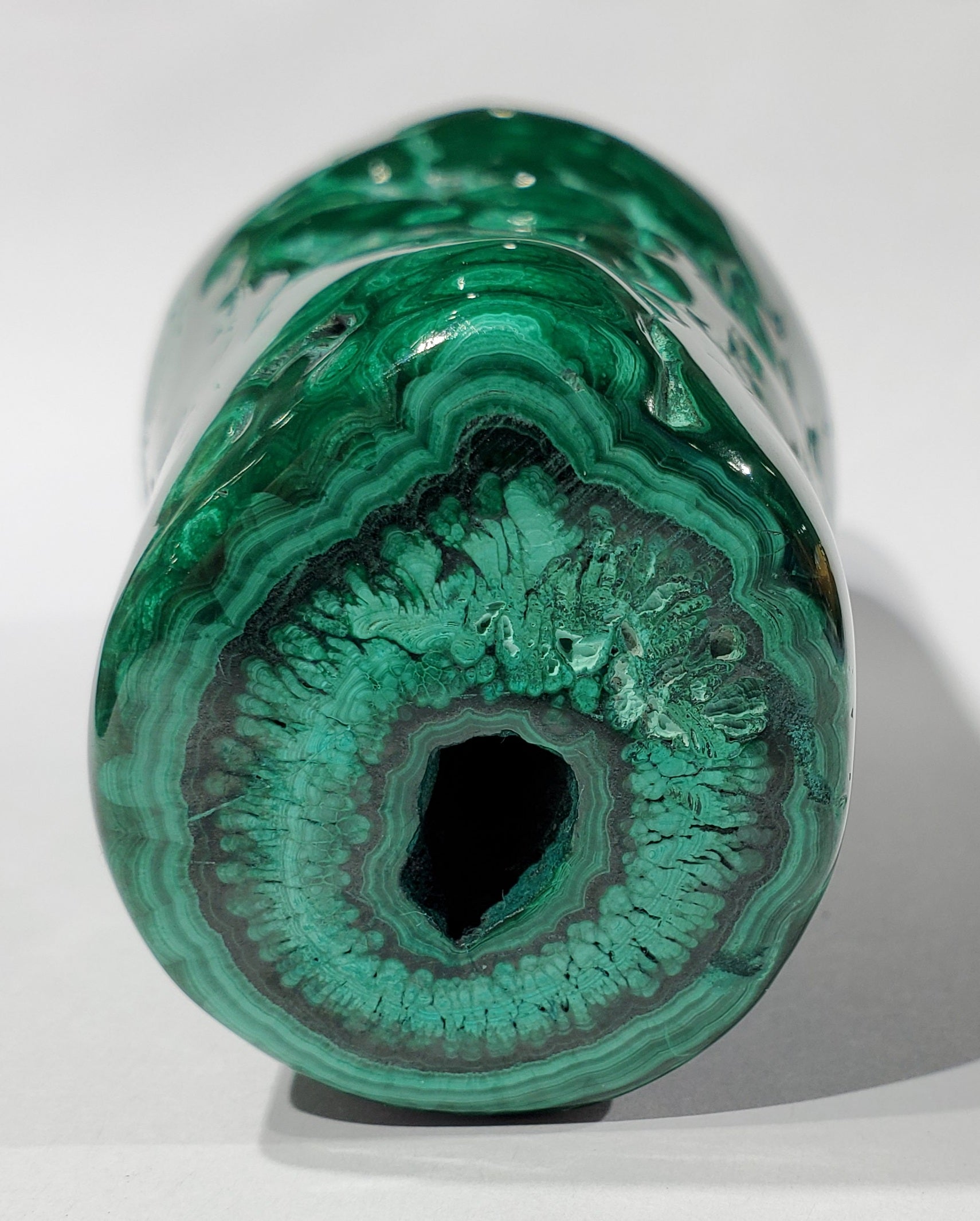 Malachite Stalactite, Congo