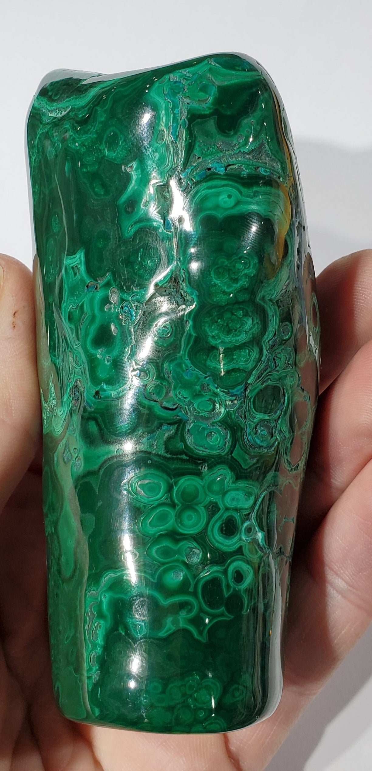 Malachite Stalactite, Congo