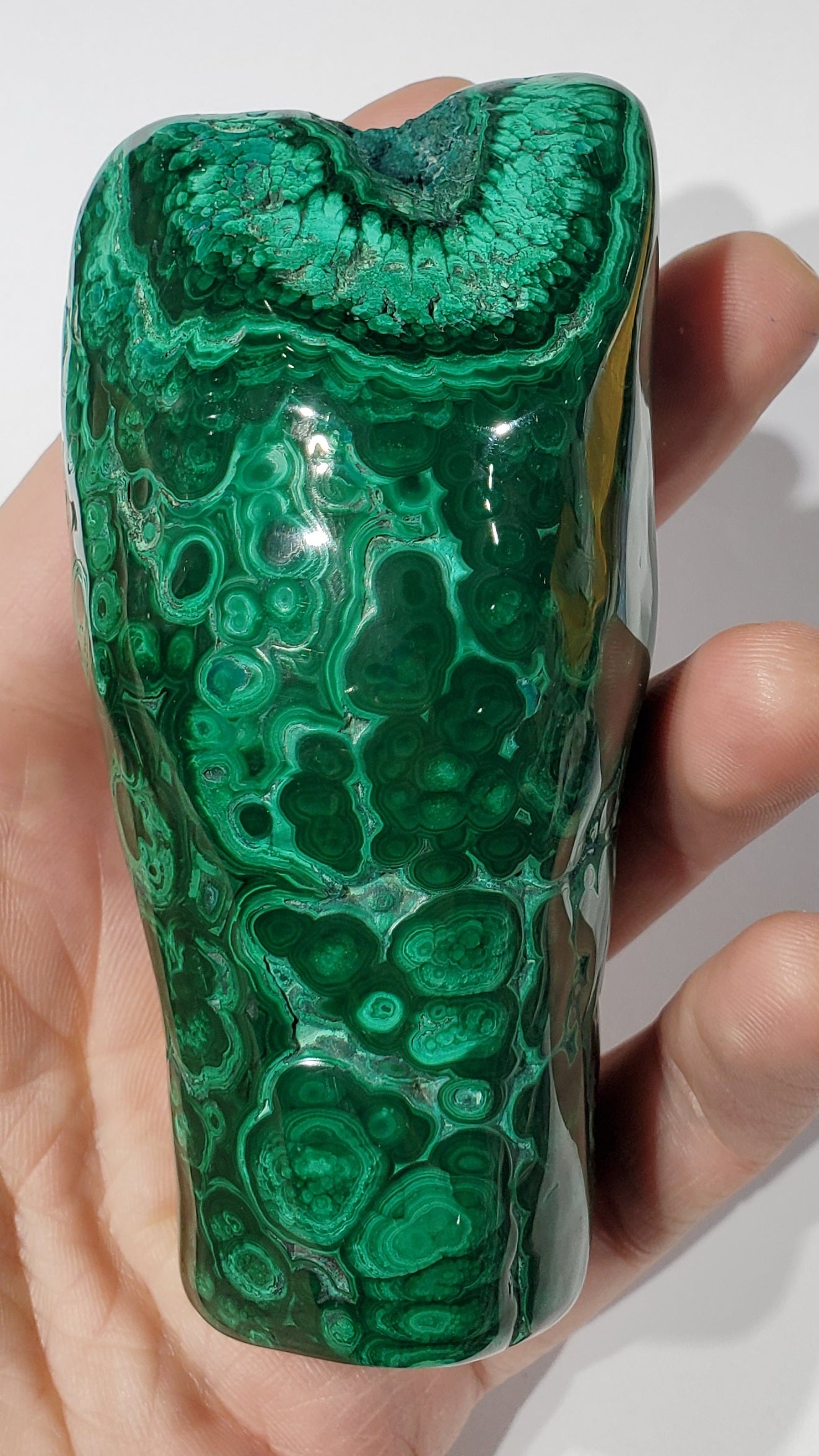 Malachite Stalactite, Congo