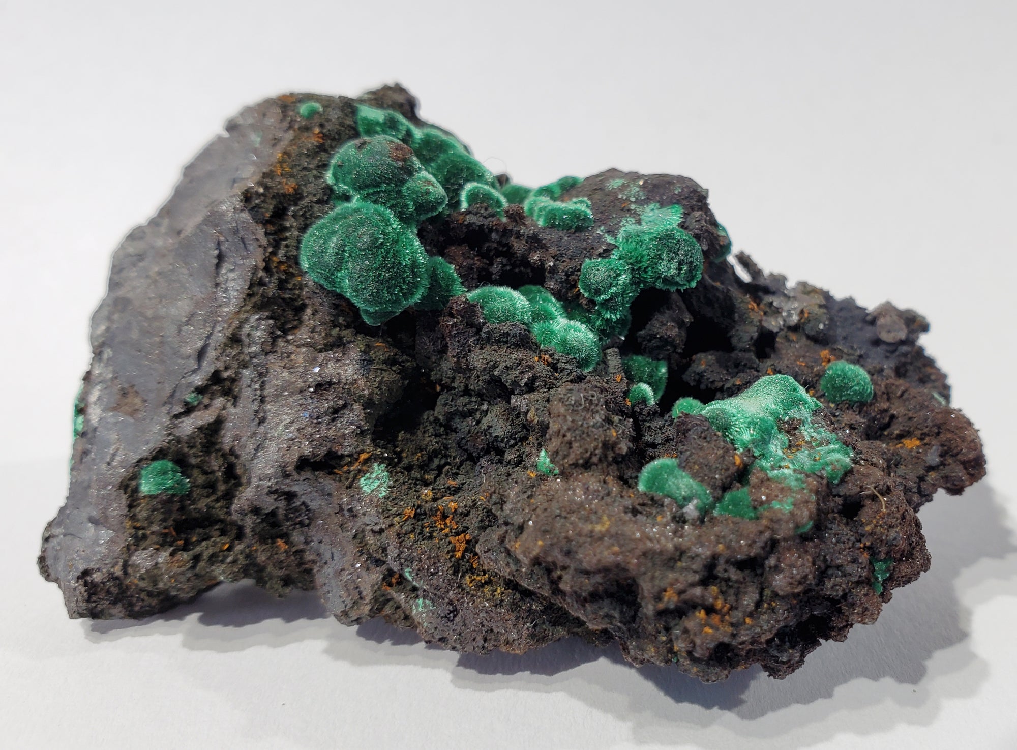 Botryoidial Fibrous Malachite (Morocco)