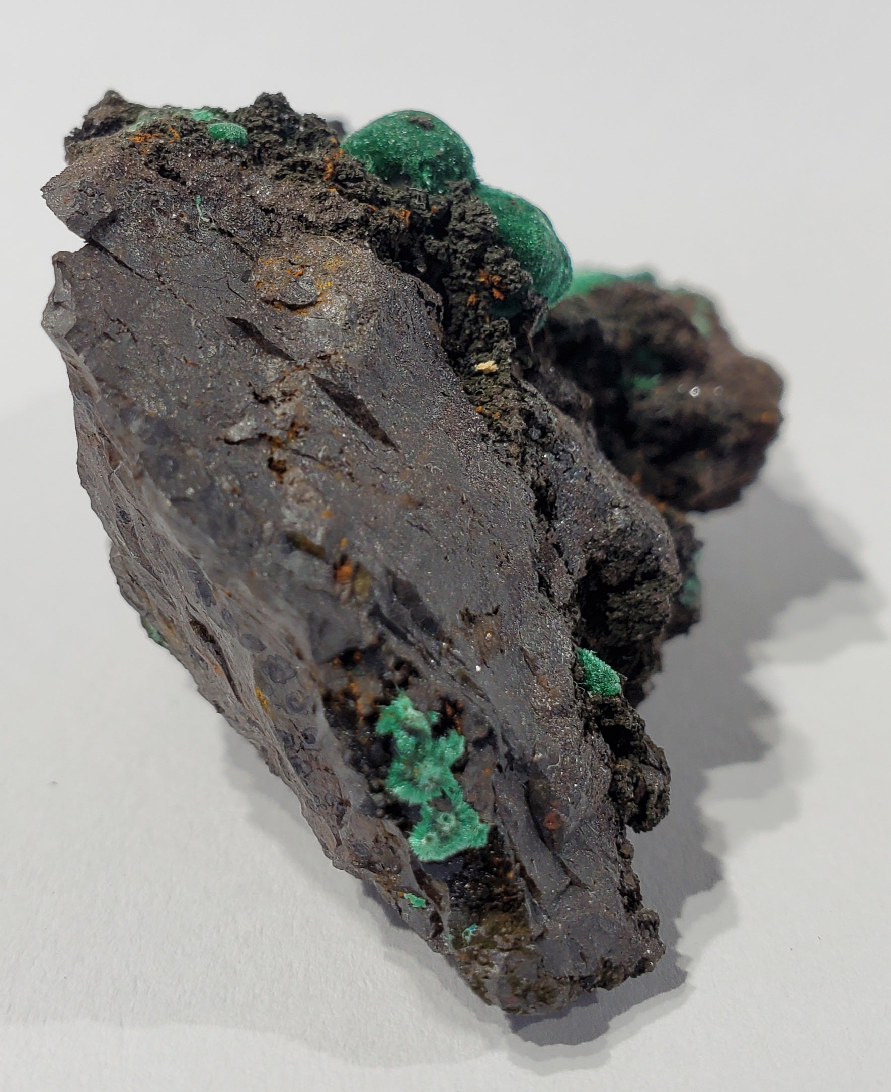 Botryoidial Fibrous Malachite (Morocco)