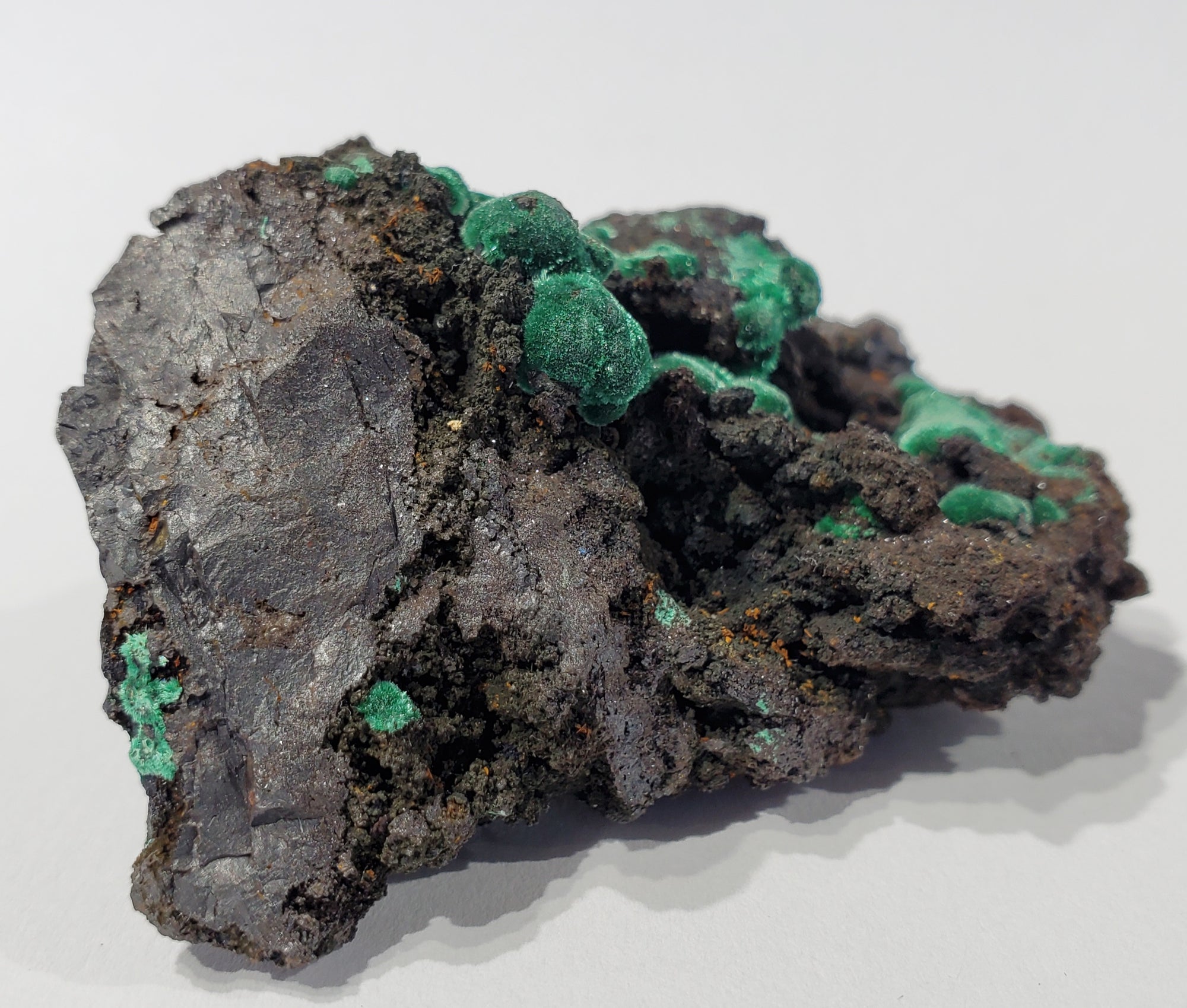 Botryoidial Fibrous Malachite (Morocco)