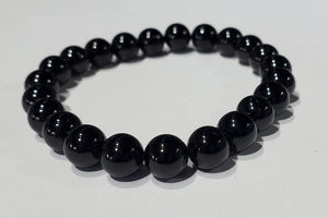 Black Tourmaline Bead Bracelet
