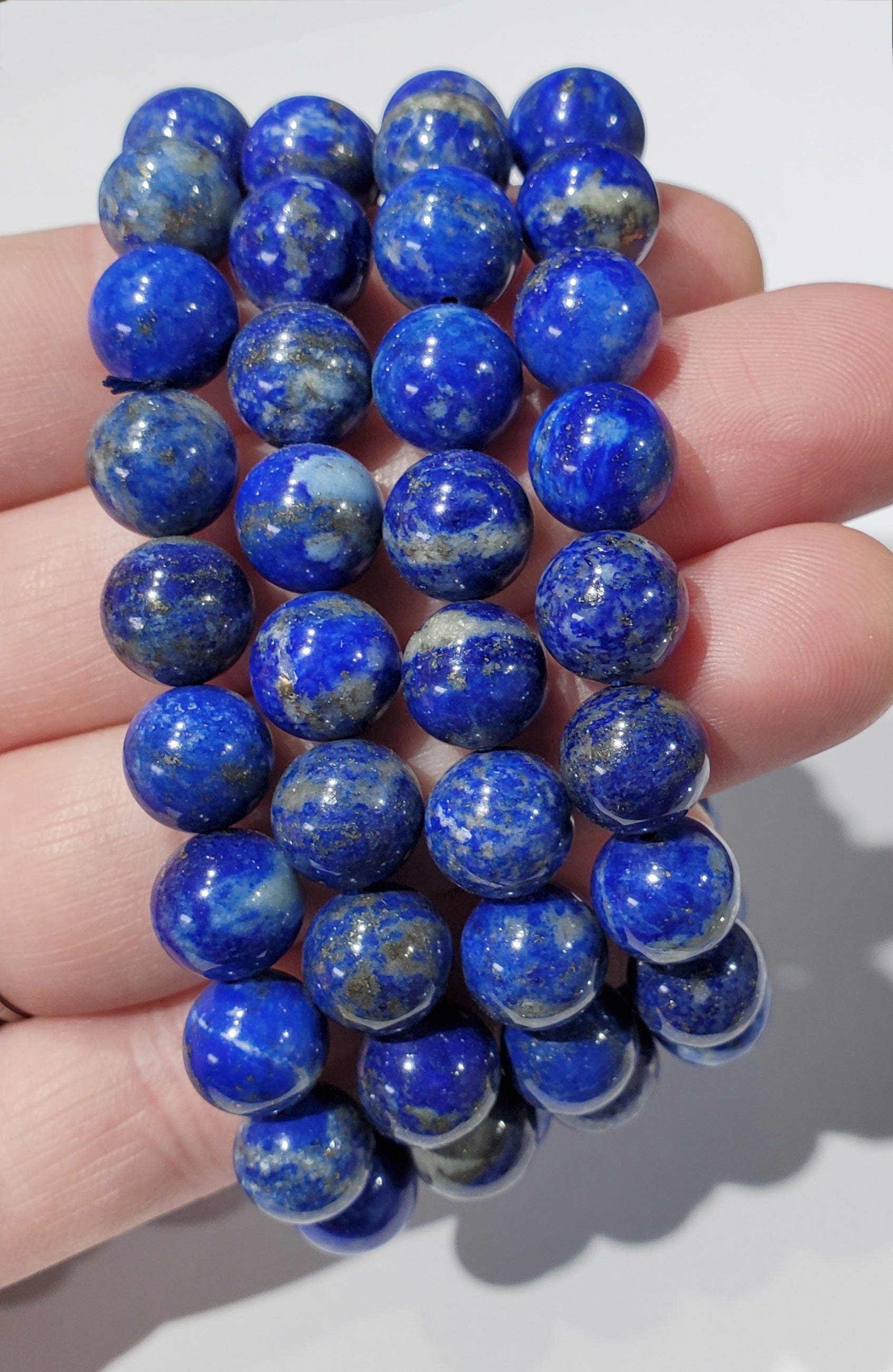Lapis Lazuli Bracelet (large bead)
