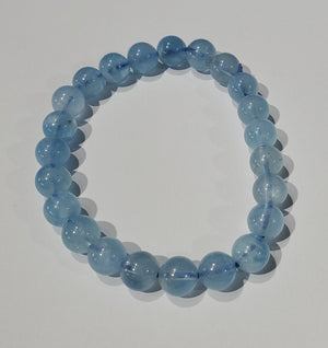 Aquamarine Beaded Bracelet