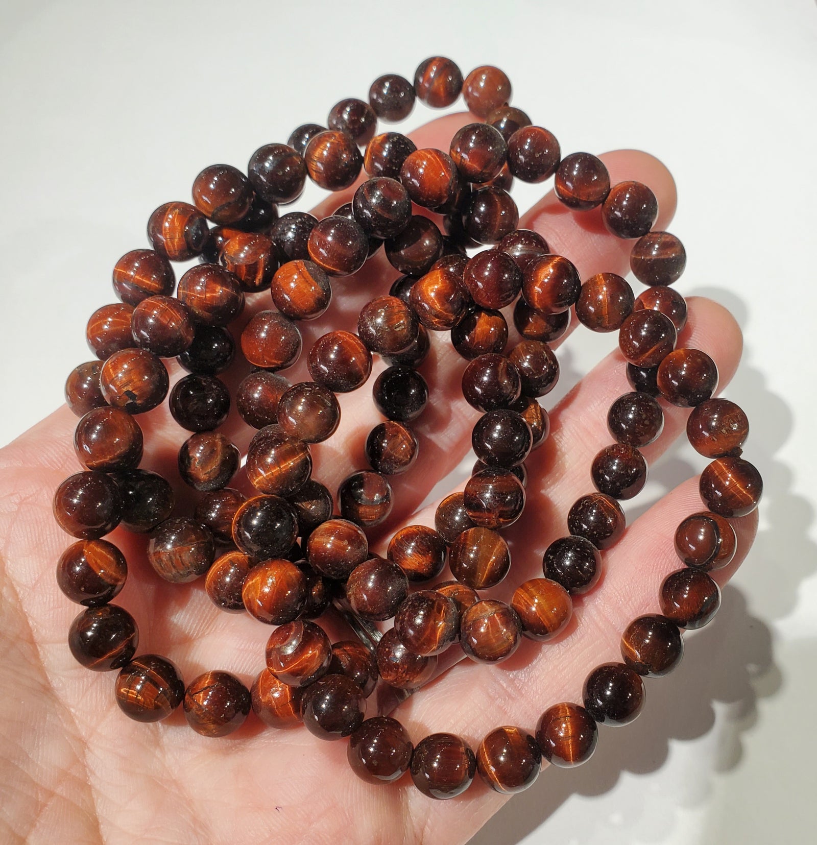 Red Tiger Eye Bracelet 8mm