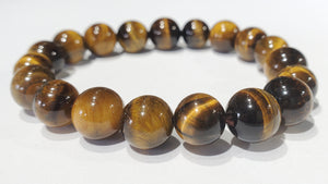 Tiger Eye beaded bracelet (Large)