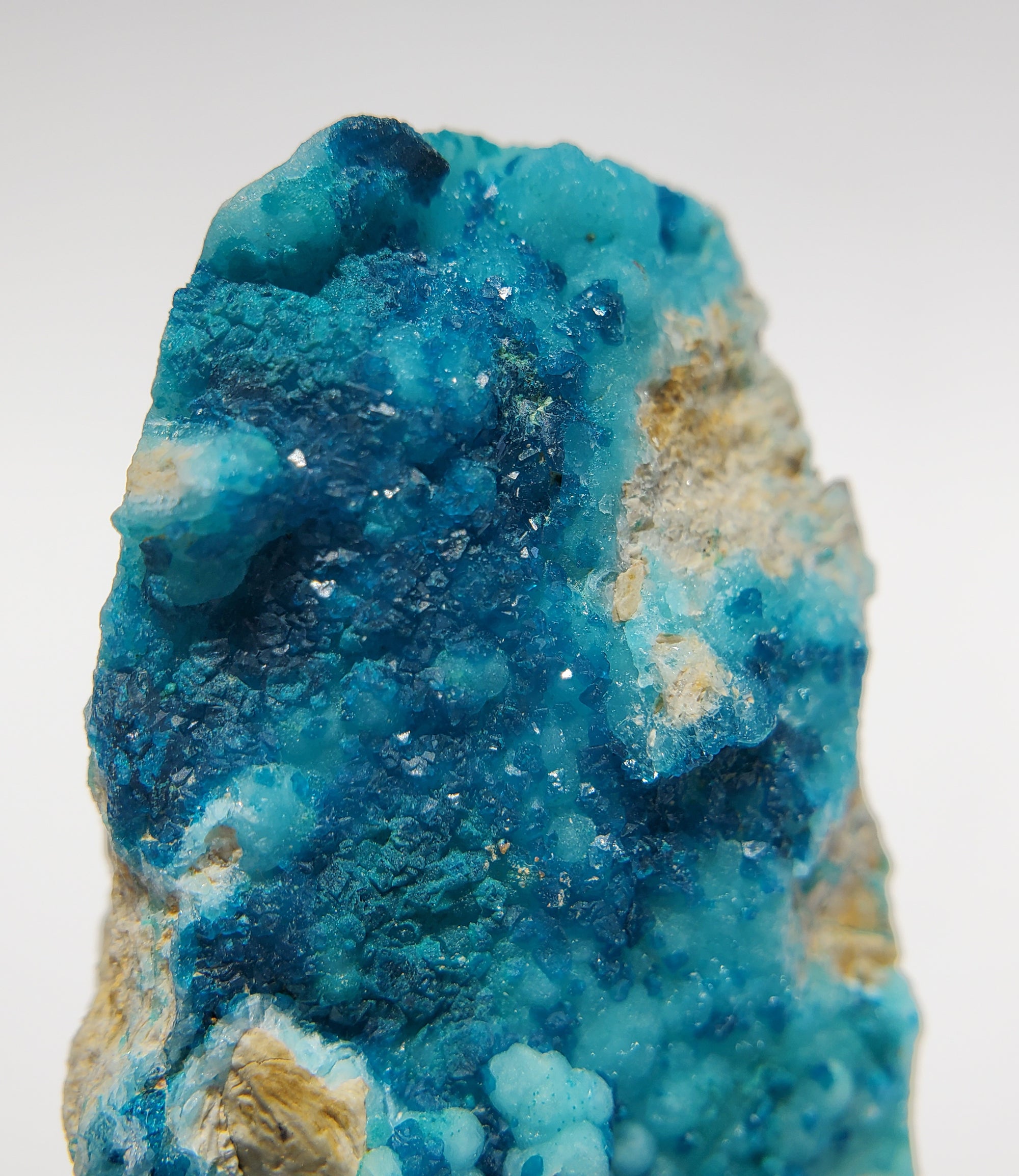 Veszelyite w/ Hemimorphite (Congo)