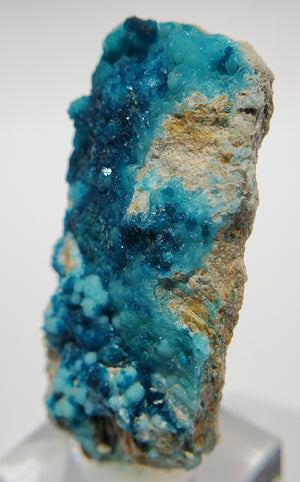 Veszelyite w/ Hemimorphite (Congo)